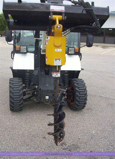 skid steer post hole digger danuser|danuser 3pt post hole digger.